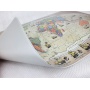 Desk mat GŁOWALA, map with explorer routes, 58x38cm
