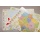 Podkładka na biurko GŁOWALA, mapa administracyjna Polski, 58x38cm