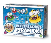 Gra zręcznościowa GŁOWALA, wystrzałowe piramidki, 235x245x60mm, Produkty kreatywne, Artykuły szkolne
