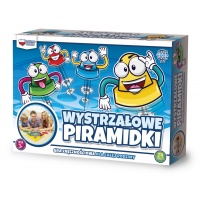 Gra zręcznościowa GŁOWALA, wystrzałowe piramidki, 235x245x60mm, Produkty kreatywne, Artykuły szkolne