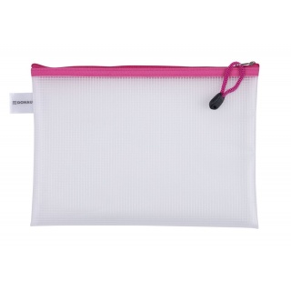 Torebka DONAU Zipper Bag, A5, 243x180 mm, EVA, z suwakiem, mix kolorów, Torebki, Archiwizacja dokumentów
