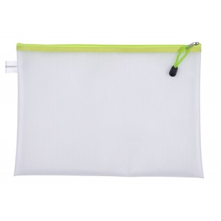 Torebka DONAU Zipper Bag, A4, 343x246 mm, EVA, z suwakiem, mix kolorów, Torebki, Archiwizacja dokumentów