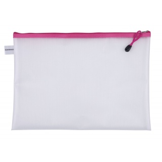 Torebka DONAU Zipper Bag, A4, 343x246 mm, EVA, z suwakiem, mix kolorów, Torebki, Archiwizacja dokumentów