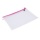 Torebka DONAU Zipper Bag, A4, 343x246 mm, EVA, z suwakiem, mix kolorów