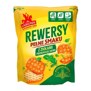 Rewersy LAJKONIK Zioła prowansalskie, 100g, Przekąski, Artykuły spożywcze