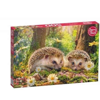 PUZZLE 500 CHERRYPAZZI CUTE VISITORS 20227, 500 elementów, Puzzle