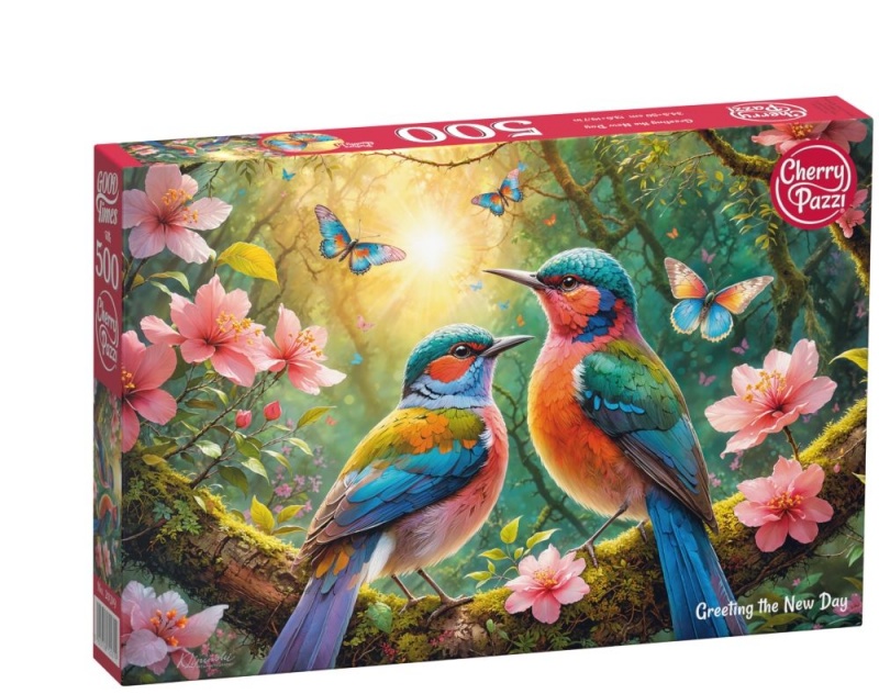 PUZZLE 500 CHERRYPAZZI GREETING THE NEW DAY 20319, 500 element&oacute;w, Puzzle