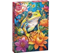 PUZZLE 1000 CHERRYPAZZI FLOWER POWER FROG 31100