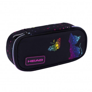 Piórnik HEAD GOLDEN EFFECT RAINBOW KITTY AC6, Piórniki, Tekstylia