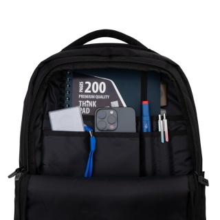Plecak biznesowy ABAG black, Plecaki, Tekstylia
