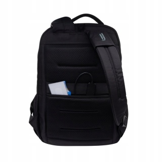 Plecak biznesowy ABAG black, Plecaki, Tekstylia