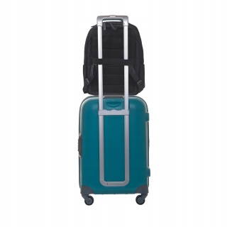 Plecak biznesowy ABAG black, Plecaki, Tekstylia