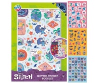 KSIĄŻECZKA NAKLEJEK Z BROKATEM DISNEY STITCH
