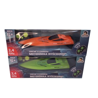 Łodź R/C 26,5x7x7cm window box rozm opak 27x8,5x7c, Dla chłopca, Zabawki