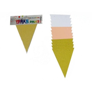 GIRLANDA *BR PARTY PAPIER BROKAT DIY 14842, Dekoracje, ozdoby, Art. dekoracyjne i prezentowe