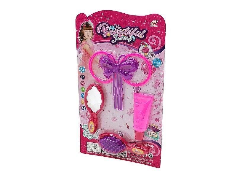 ZESTAW PIĘKNOŚCI 6el; 4393, Dla dziewczynki, Zabawki