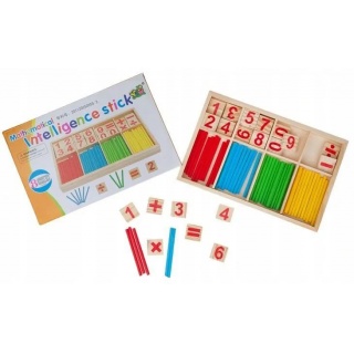 UKŁADANKA DO NAUKI LICZENIA; 54534, Kreatywne, Zabawki