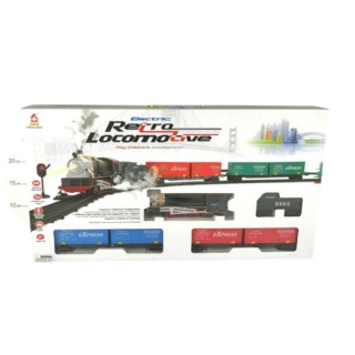 KOLEJKA NA BATERIE 8984, Kolejki, tory wyścigowe, parkingi, Zabawki