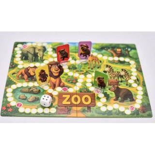 RODZI. GRA PLANSZ KAPIBARY W AKCJI UCIECZKA Z ZOO, Planszowe, Gry