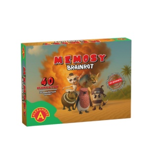 PAMIĘĆ MEMOSY BRAINROT CROCODILLO TRALALERO..!!, Planszowe, Gry