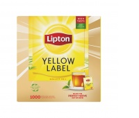 Tea LIPTON black, Yellow Label, 1000 envelopes