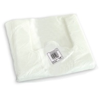 Plastic bag STELLA, "15", 34/9/62 cm, 14.5 micron, 100pcs, white
