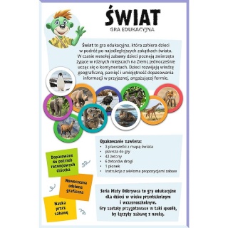 GRA - Świat / Mały Odkrywca !!, Edukacyjne, Gry