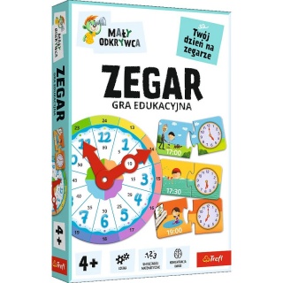 GRA - Zegar / Mały Odkrywca !!, Edukacyjne, Gry
