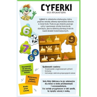 GRA - Cyferki / Maly Odkrywca !!, Edukacyjne, Gry