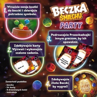 GRA - Beczka śmiechu Party !!, Planszowe, Gry