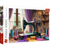 Puzzle 1000 - Moja pracownia krawiecka !!