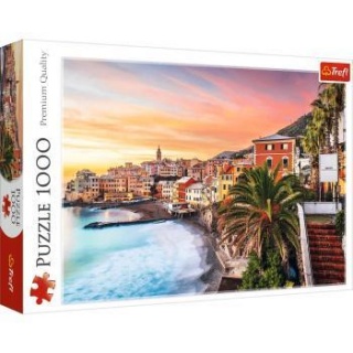 Puzzle 1000 - Bogliasco, Liguria, Włochy !!, 1000 elementów, Puzzle