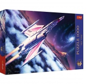 Puzzle 1000 - Trefl Premium Plus Lot w kosmos !!, 1000 elementów, Puzzle