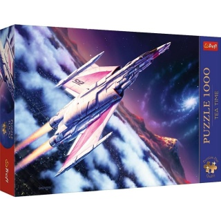 Puzzle 1000 - Trefl Premium Plus Lot w kosmos !!, 1000 elementów, Puzzle