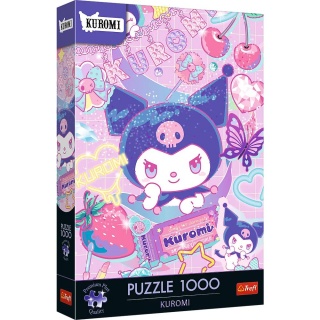Puzzle 1000 - Trefl Premium Plus - Kuromi !!, 1000 elementów, Puzzle