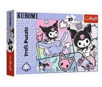 Puzzle 30 - Zabawy z Kuromi !!, 30 elementów, Puzzle