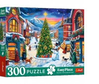 Puzzle 300 XMAS EasyPiece Świąteczne miasteczko !!