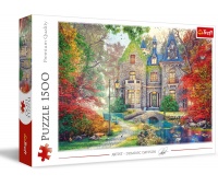 Puzzle 1500 - Jesienny dworek !!, 1500 elementów, Puzzle