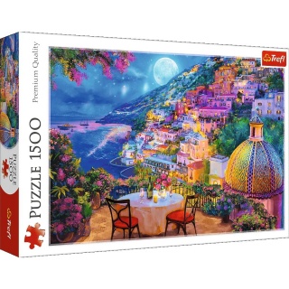Puzzle 1500 - Randka w Positano !!, 1500 elementów, Puzzle