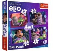 Puzzle 4w1 - Pozaziemskie misje Elio !!