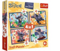Puzzle 4w1 - Wakacje na Hawajach !!