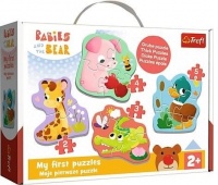 Puzzle Baby Classic Bobaskowe zwierzątka !!