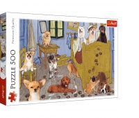 Puzzle 500 - Pokój van Gogha - Psia Rewolucja !!