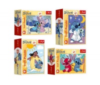 Puzzle 54 mini - Stitch i jego świat !!