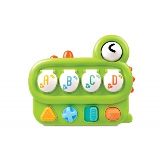 GRA MANIPULACYJNA - WYSKAKUJĄCE DINOZAURY E-EDU, Zabawki