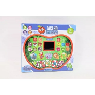 PAD EDUKACYJNY DLA DZIECI E-EDU JABŁKO, Dla najmłodszych, Zabawki