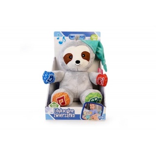 PLUSZOWY LENIWIEC INTERAKTYWNY E-EDU, Dla najmłodszych, Zabawki