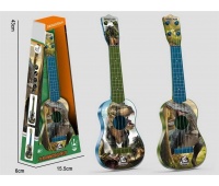 Gitara Dino 2 kol. 40x15x6cm 6433, Instrumenty muzyczne, Zabawki