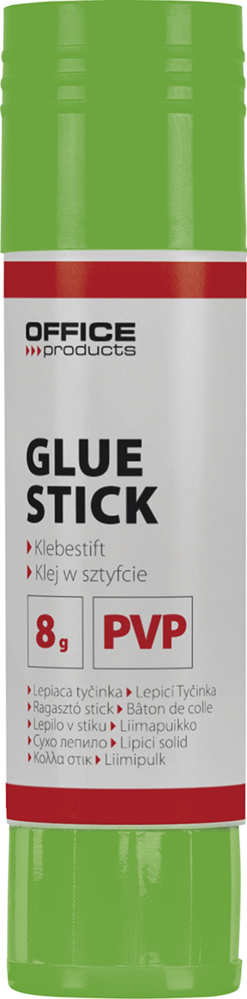 Klej w sztyfcie OFFICE PRODUCTS, PVP, 8g, Kleje, Drobne akcesoria biurowe