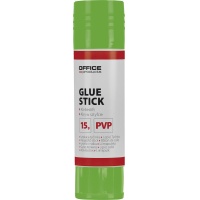 Klej w sztyfcie OFFICE PRODUCTS, PVP, 15g, Kleje, Drobne akcesoria biurowe